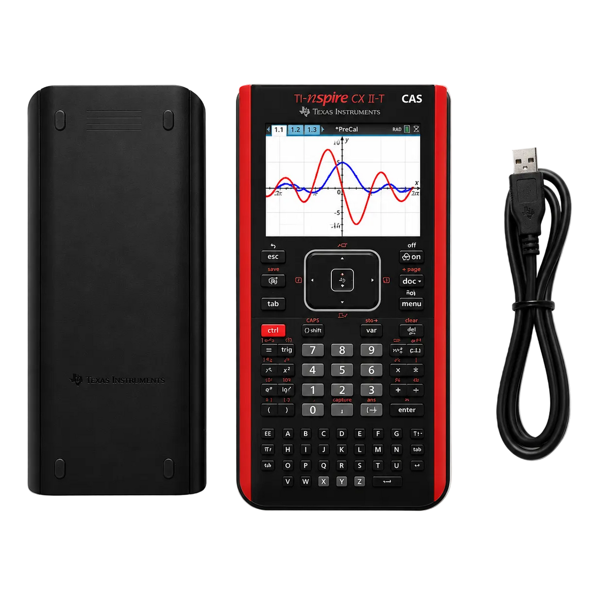 TI‑nspire CX II‑T CAS Set mit Zubehör