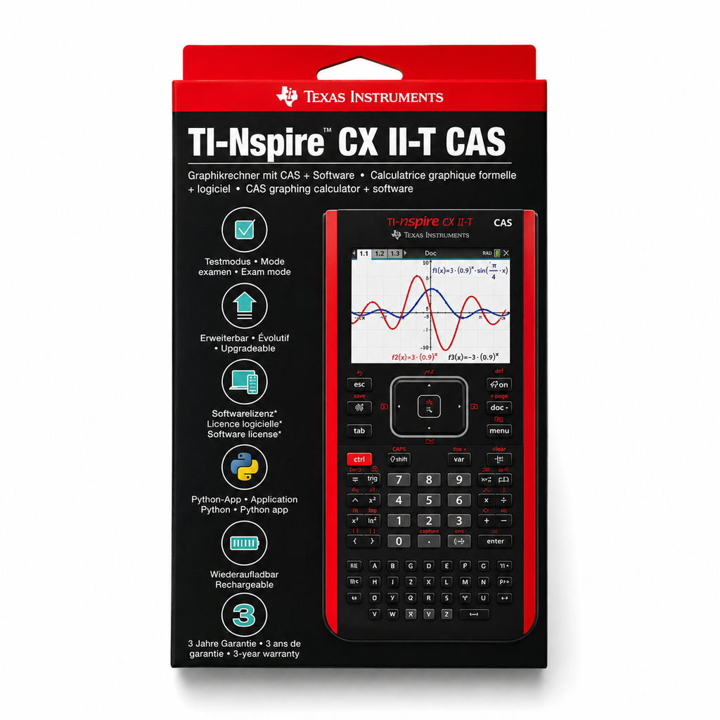 TI-Nspire CX II-T CAS Verpackung